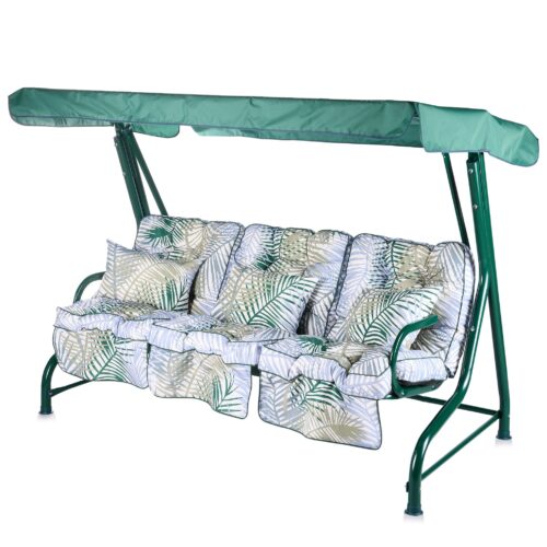 Alfresia Roma 3 Seater Garden Swing Seat | Classic Cushions - Image 22