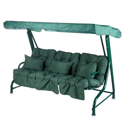 Alfresia Roma 3 Seater Garden Swing Seat | Classic Cushions - Image 23