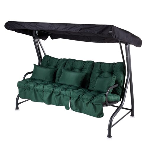 Alfresia Roma 3 Seater Garden Swing Seat | Classic Cushions - Image 20