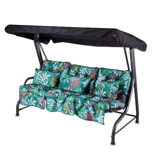 Alfresia Roma 3 Seater Garden Swing Seat | Classic Cushions - Image 18
