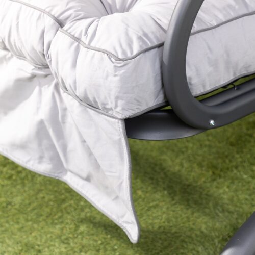 Alfresia Roma 3 Seater Garden Swing Seat | Classic Cushions - Image 8
